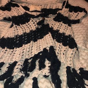 Hollister Knitted top or bathing suit cover